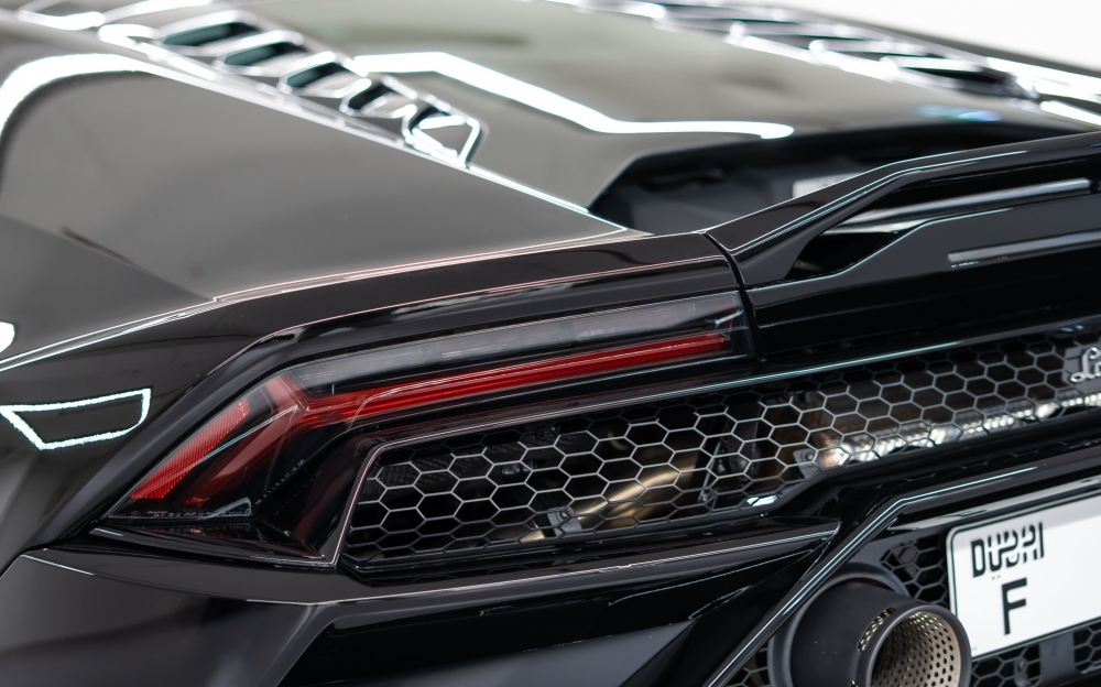 Black Lamborghini Huracan Evo Coupe 2022