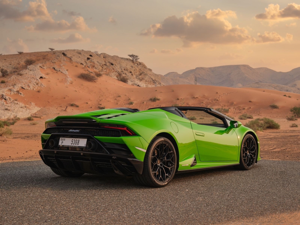 Groente Lamborghini Huracan Evo Spyder 2022
