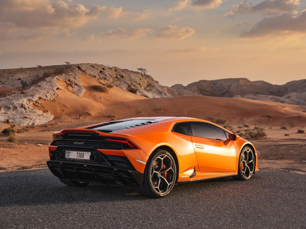 naranja Lamborghini Huracán Evo Coupé 2021