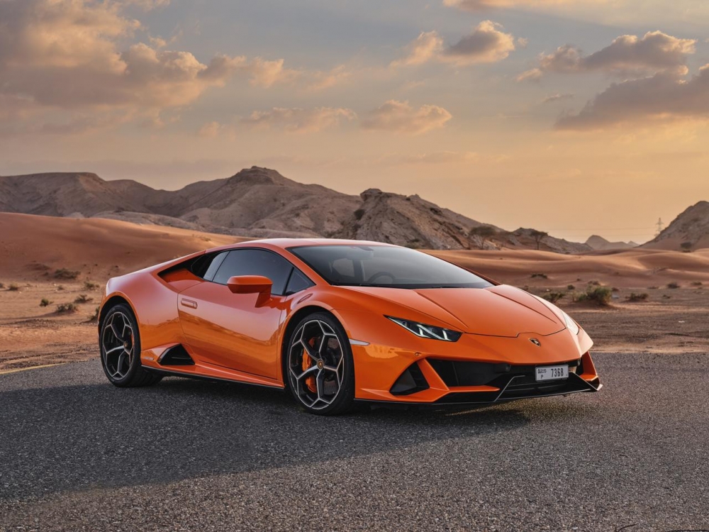 naranja Lamborghini Huracán Evo Coupé 2021