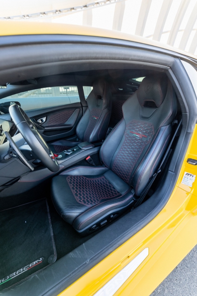 黄色的 兰博基尼 Huracan Coupe LP610-4 2019