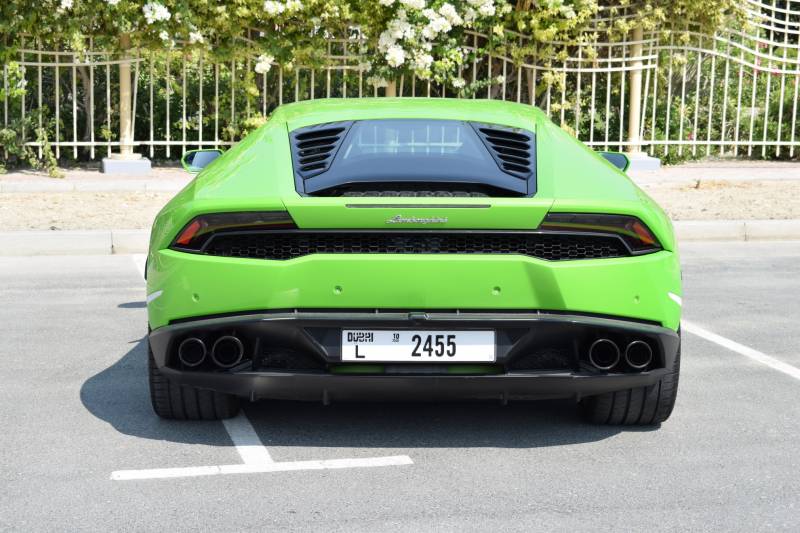 Verde claro Lamborghini Huracán Coupé LP610-4 2018