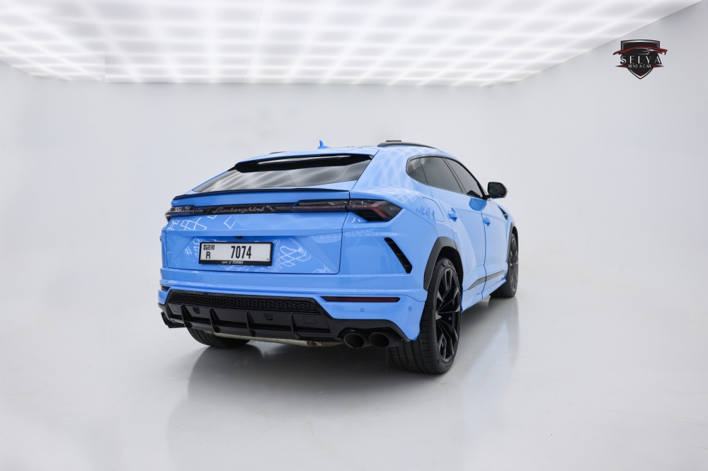 Blau Lamborghini Urus-Perlenkapsel 2022