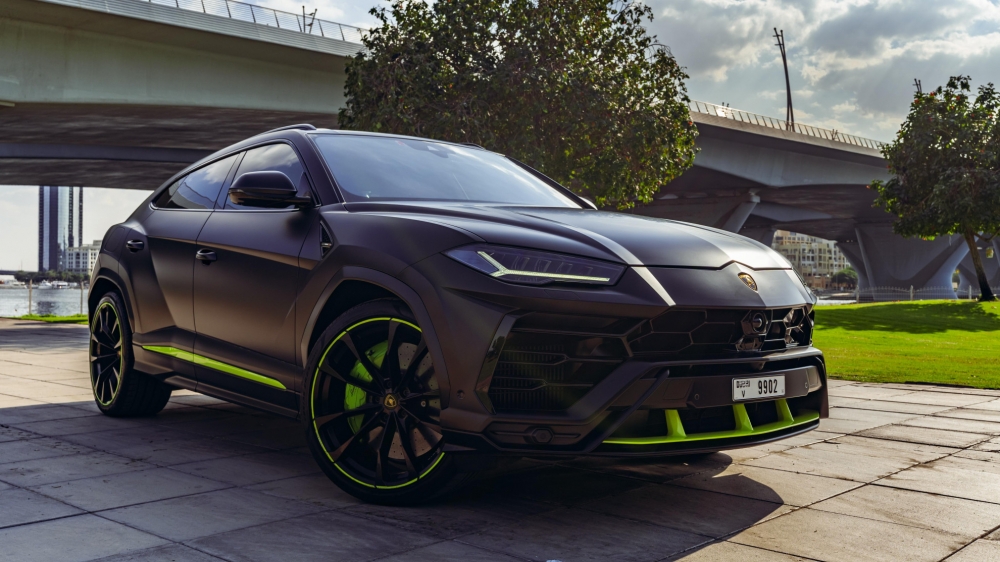 Matt-schwarz Lamborghini Urus-Perlenkapsel 2022