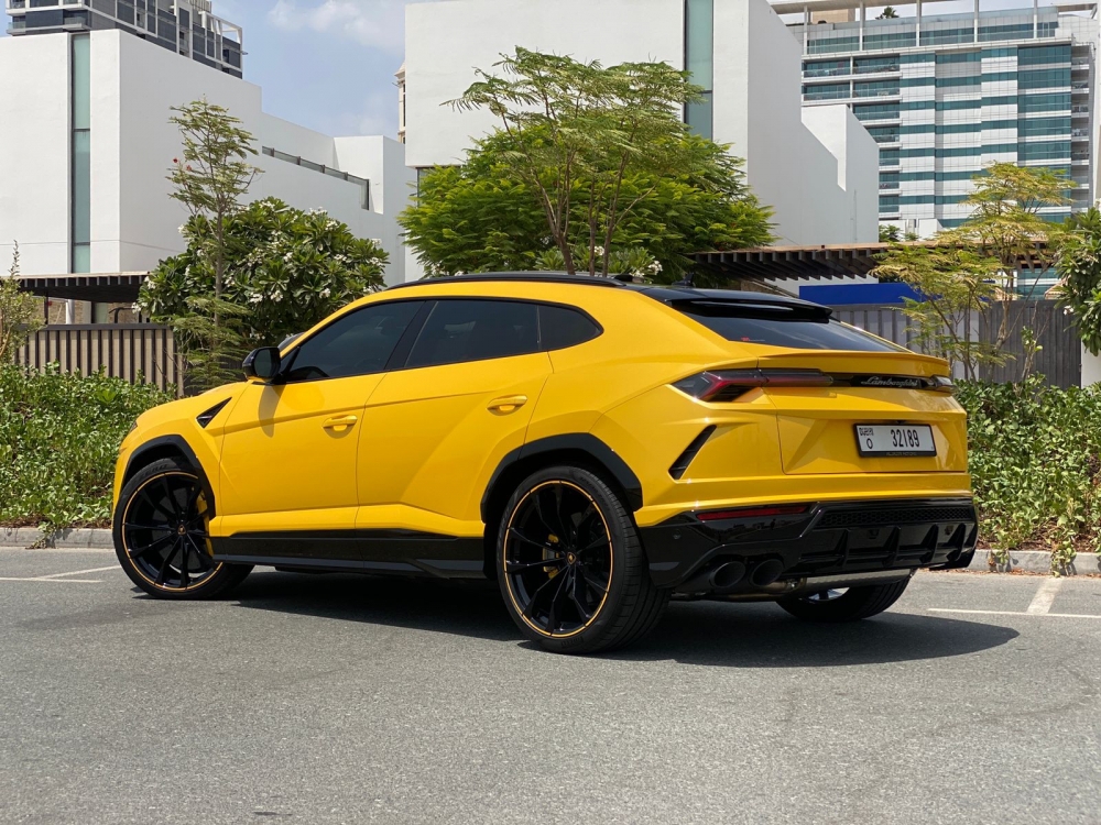Jaune Lamborghini Urus Mon20 2022