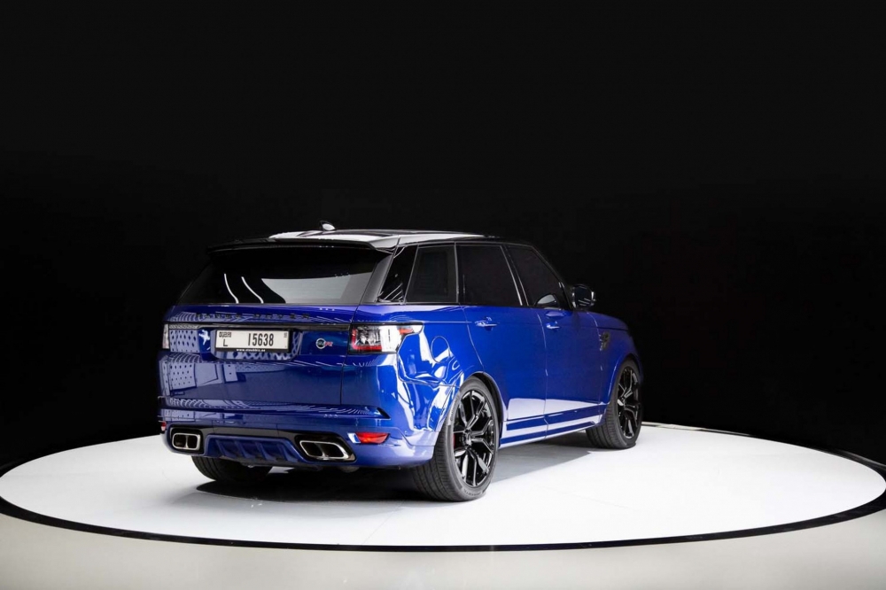 Mavi Land Rover Range Rover Sport SVR 2021