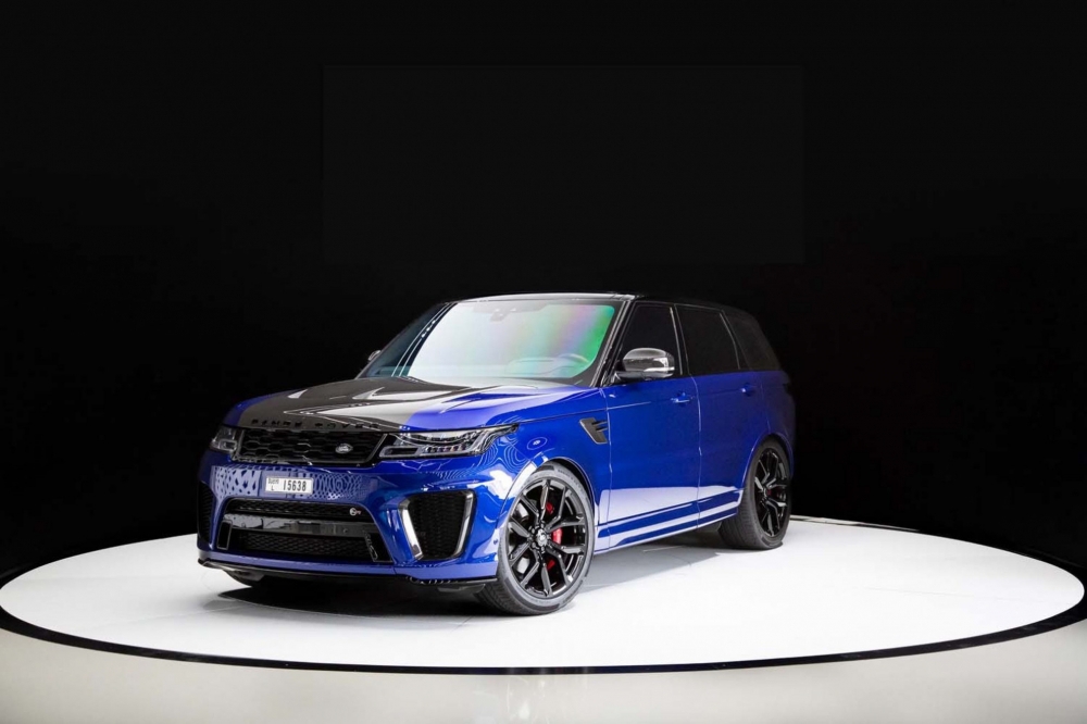 Blu Land Rover Range Rover Sport SVR 2021