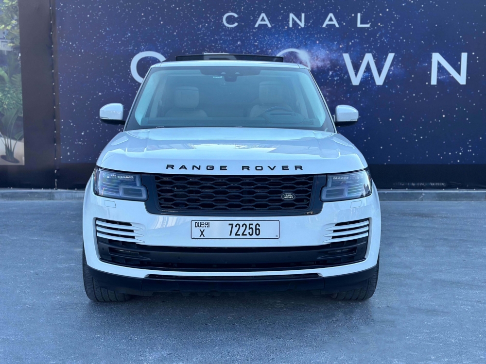 Weiß Landrover Range Rover Vogue Autobiographie V8 2021