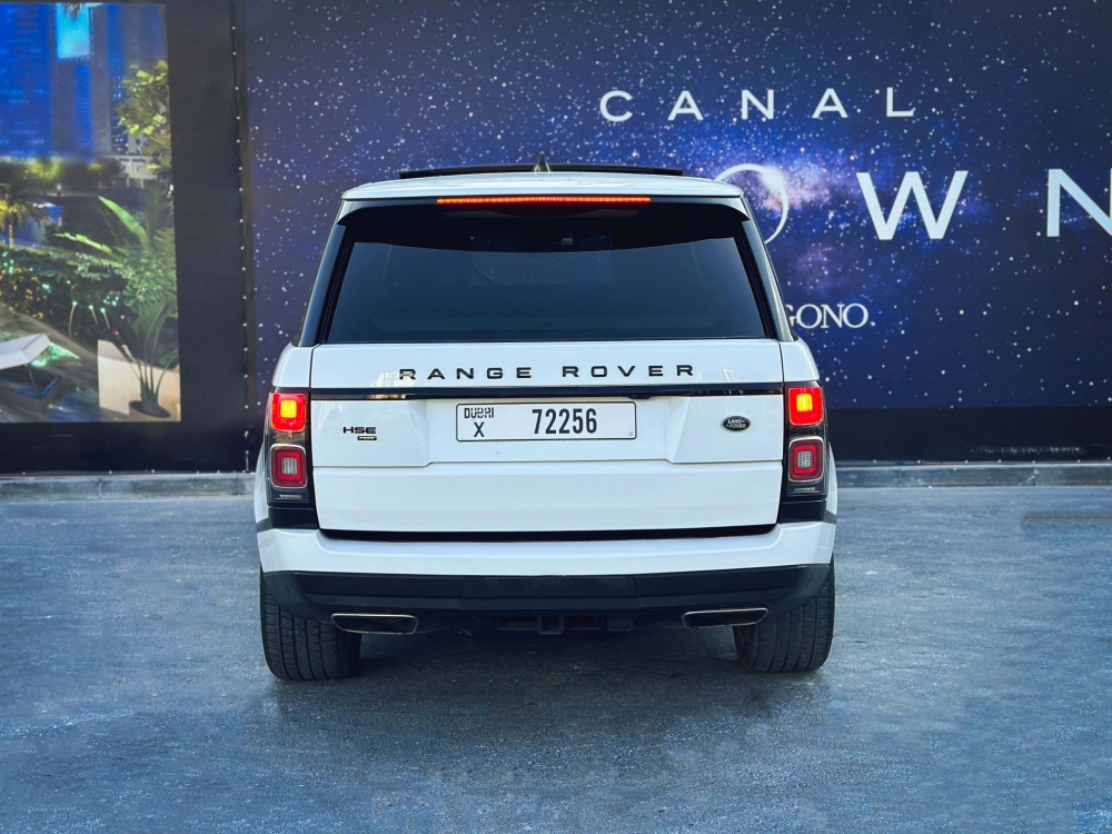 Weiß Landrover Range Rover Vogue Autobiographie V8 2021