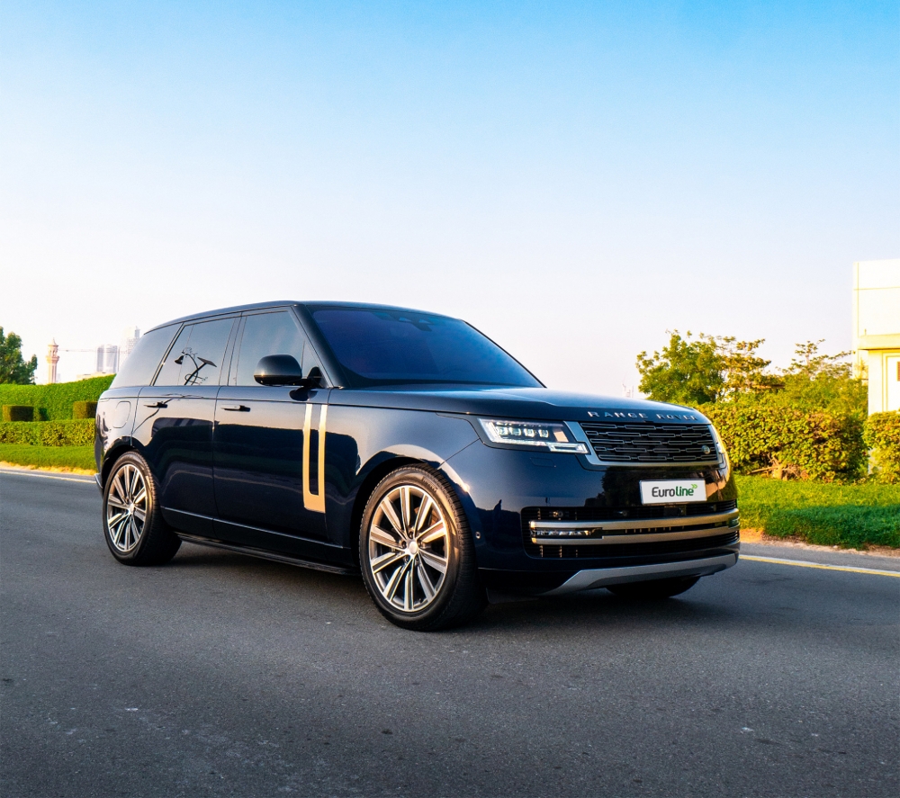 Черный Land Rover Range Rover Vogue HSE V8 2023 год