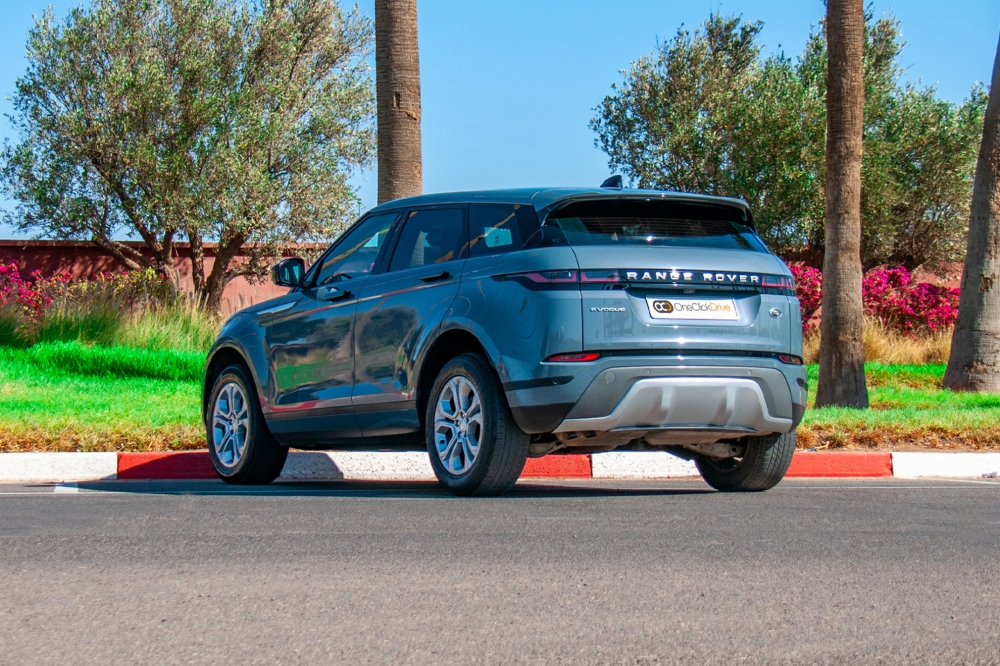 Silver Land Rover Range Rover Evoque 2022
