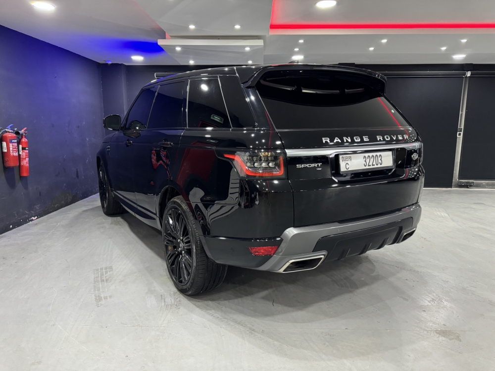 Black Land Rover Range Rover Sport Autobiography V8 2020