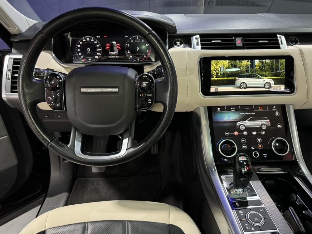zwart Landrover Range Rover Sport Autobiography V8 2020