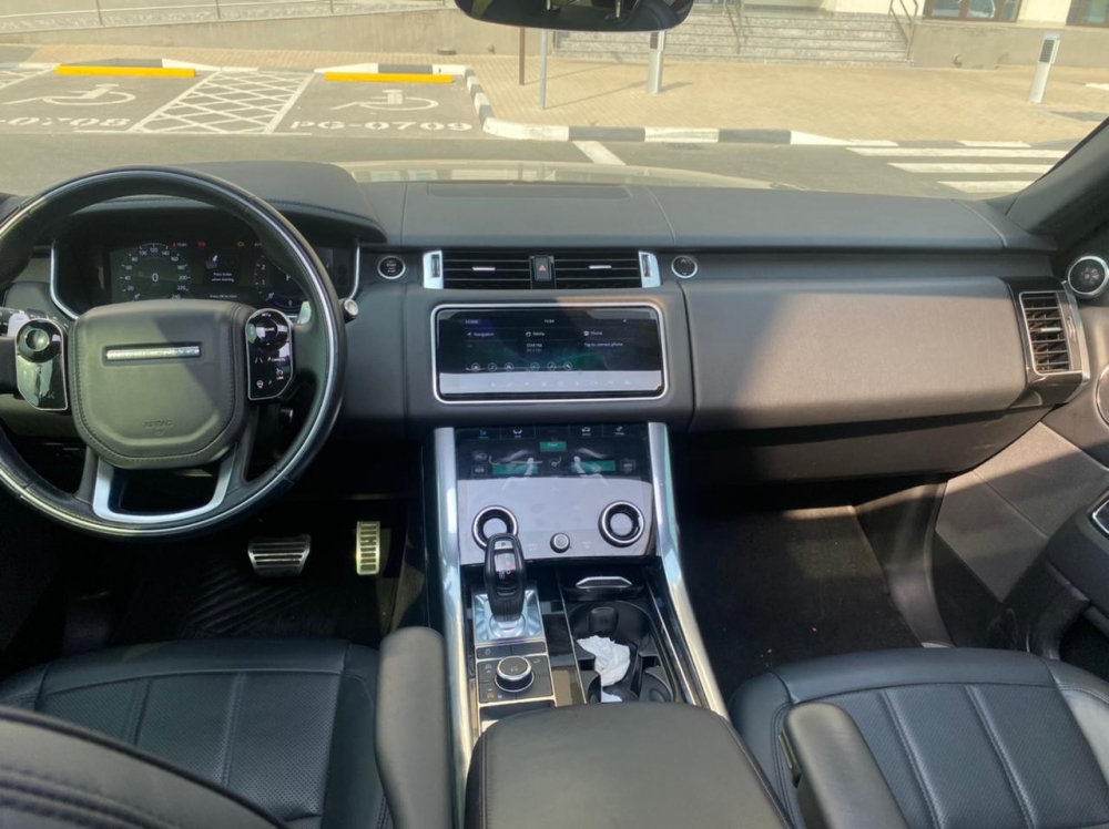 Siyah Land Rover Range Rover Sport Otobiyografi V8 2021