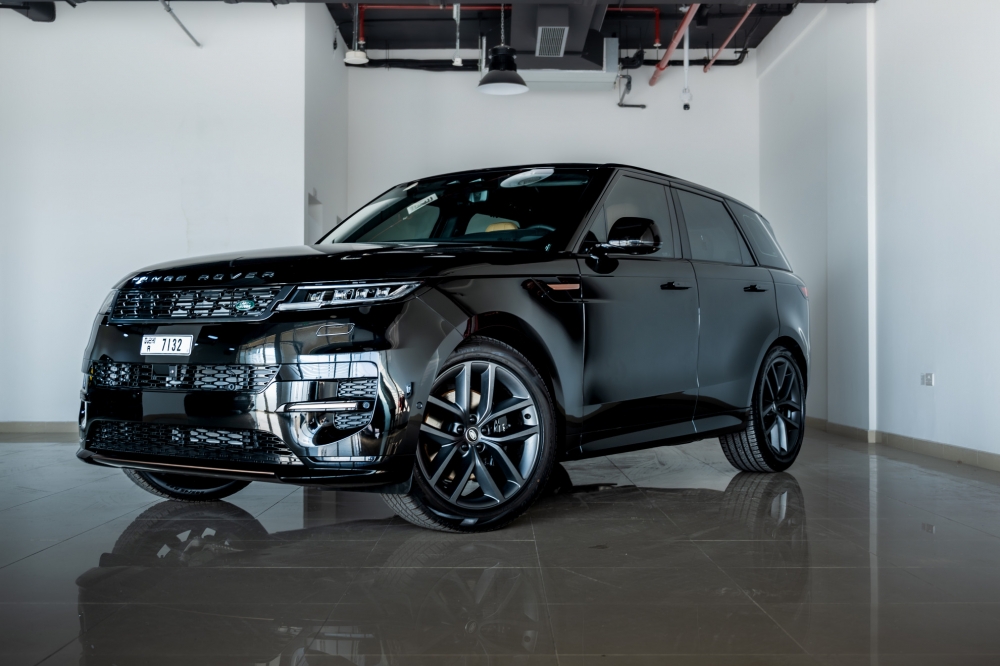Siyah Land Rover Range Rover Sport Dinamik 2023