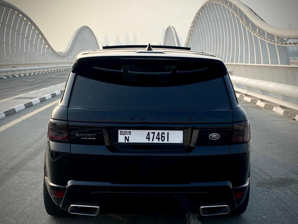 Siyah Land Rover Range Rover Sport Dinamik V6 2022