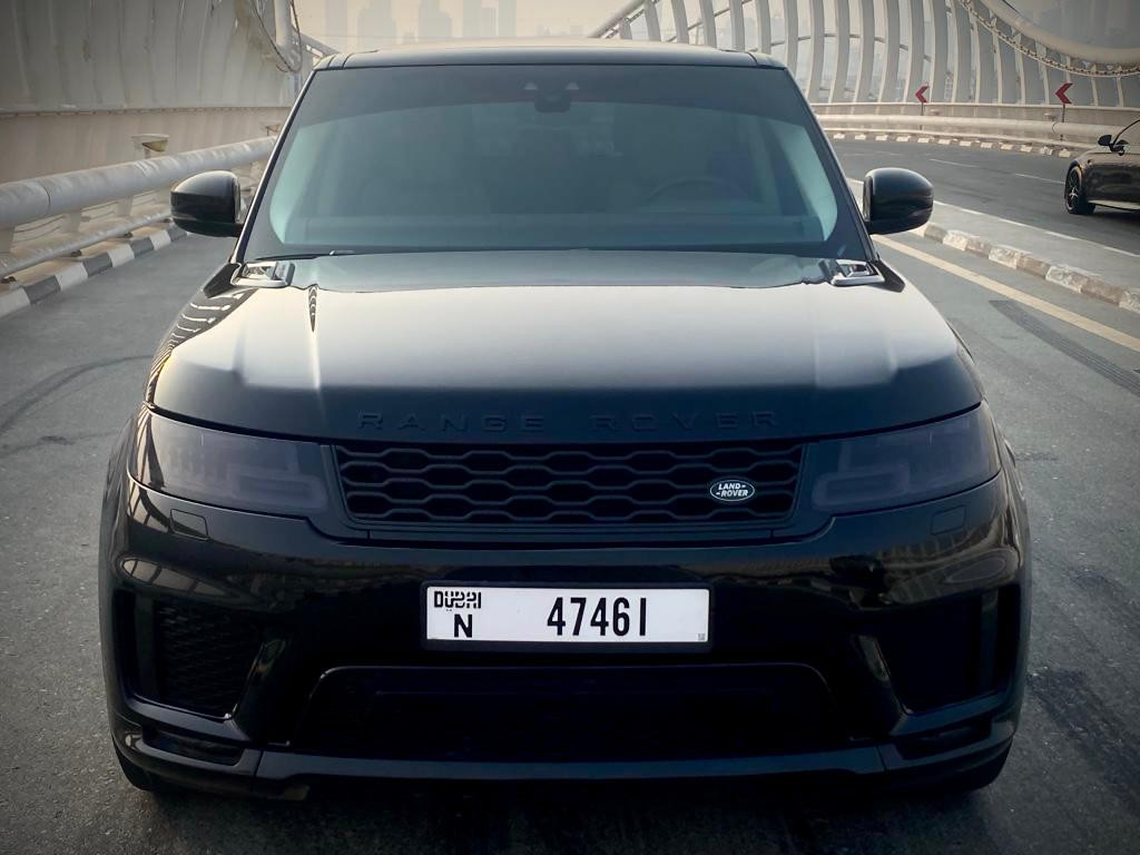 Siyah Land Rover Range Rover Sport Dinamik V6 2022