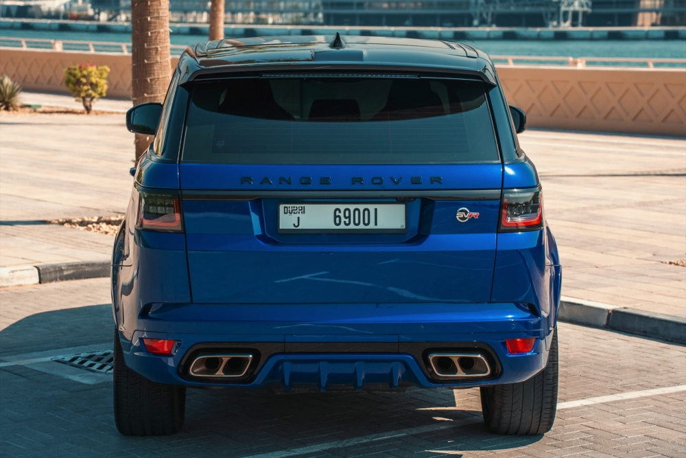 Blu Land Rover Range Rover Sport SVR 2020
