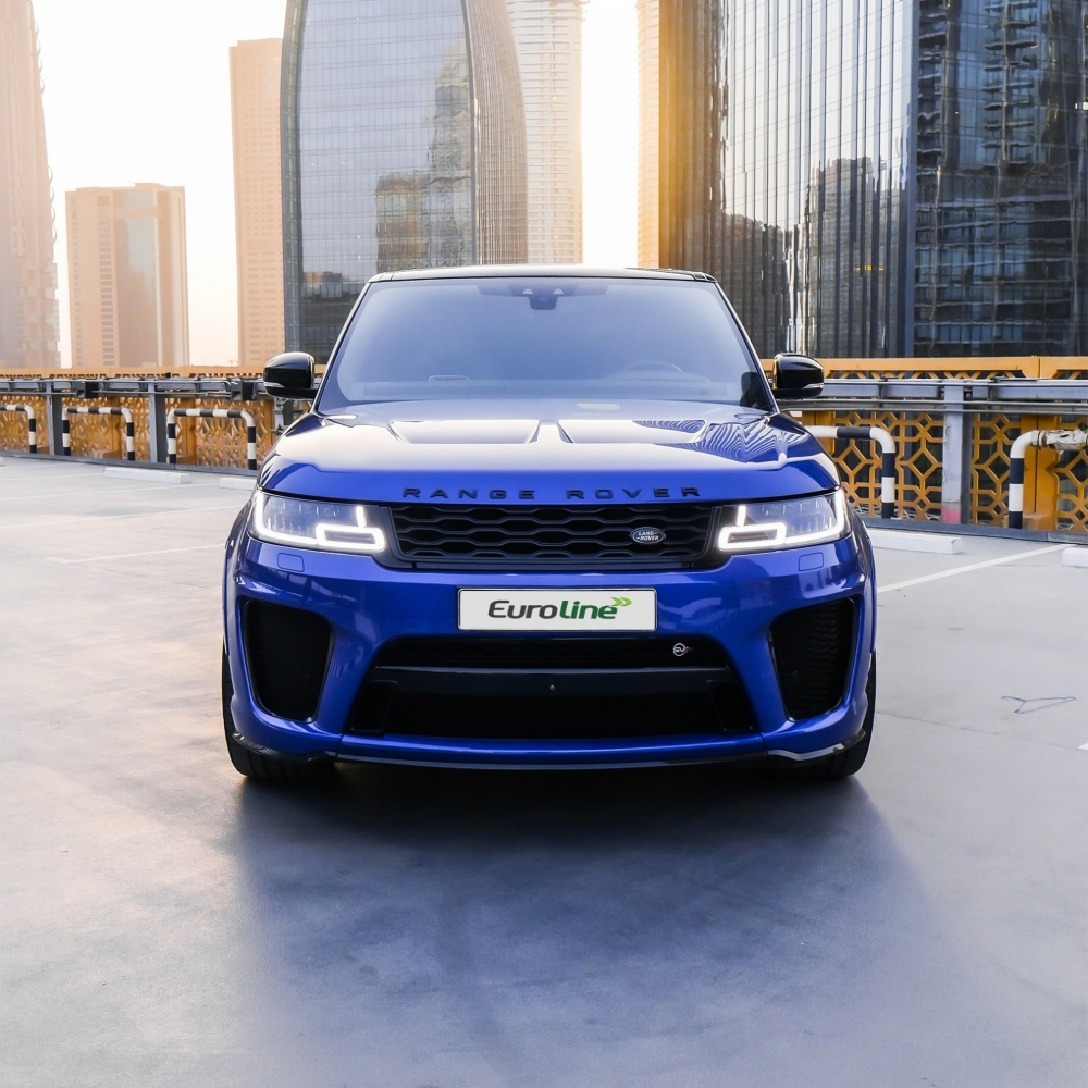 Blauw Range Rover Range Rover Sport SVR 2020