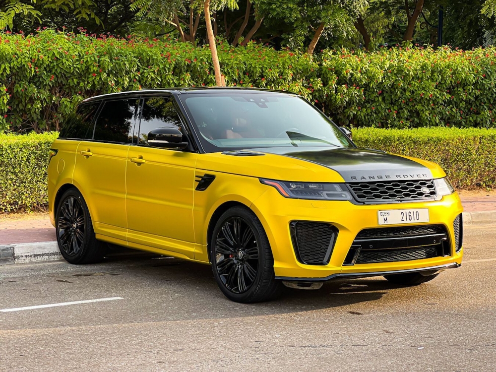 Золото Land Rover Рендж Ровер Спорт СВР 2021 год