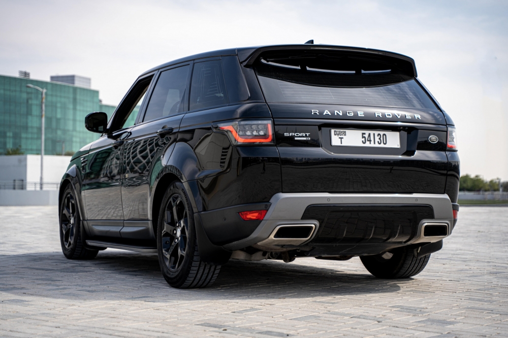 zwart Landrover Range Rover Sport 2018