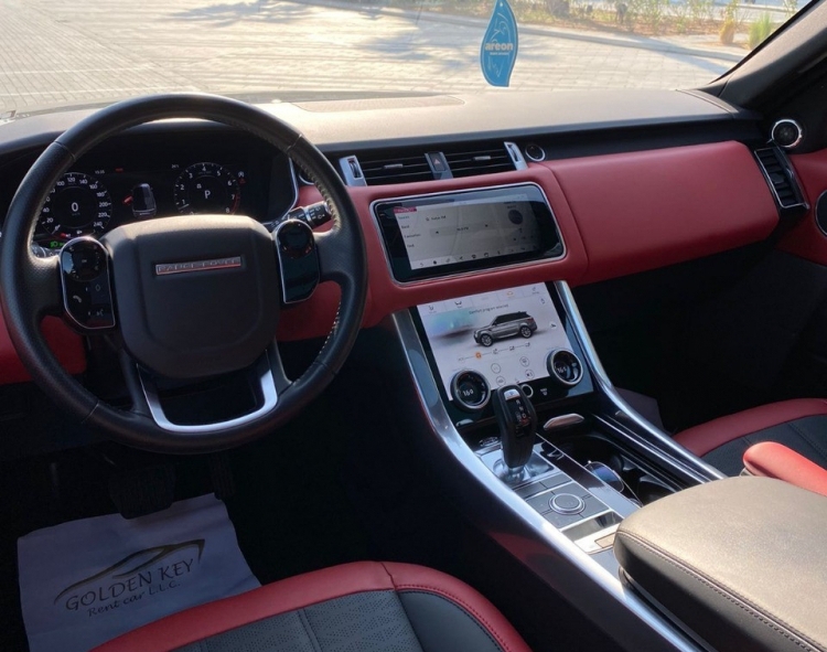 zwart Landrover Range Rover Sport SE 2021