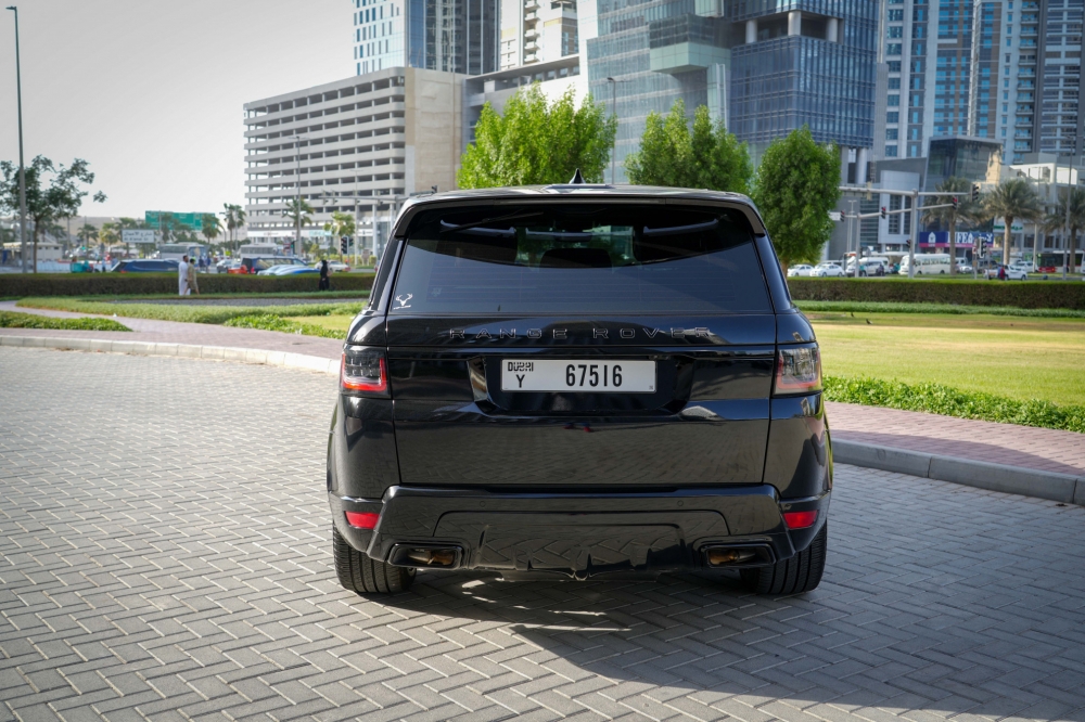 Siyah Land Rover Range Rover Sport 2021