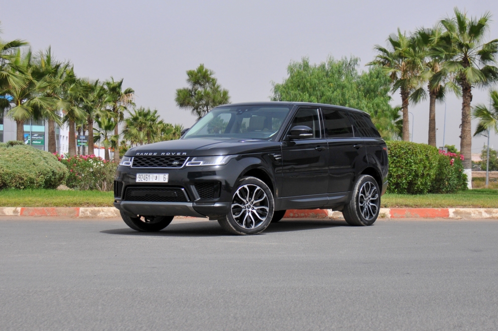 zwart Landrover Range Rover Sport 2021