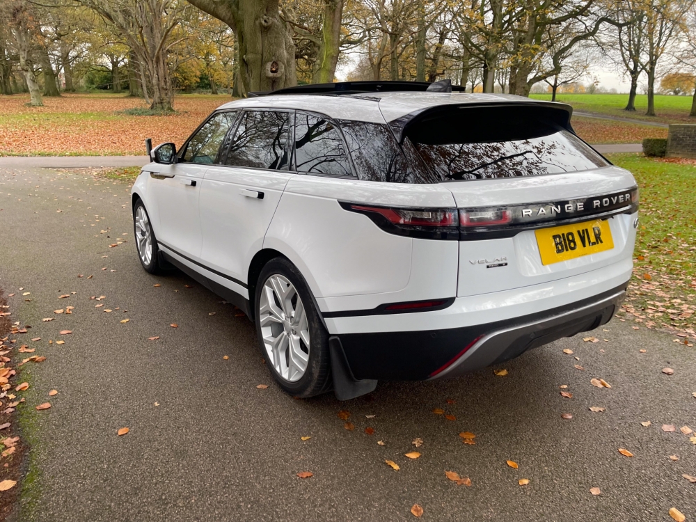 Beyaz Land Rover Range Rover Velar 2018