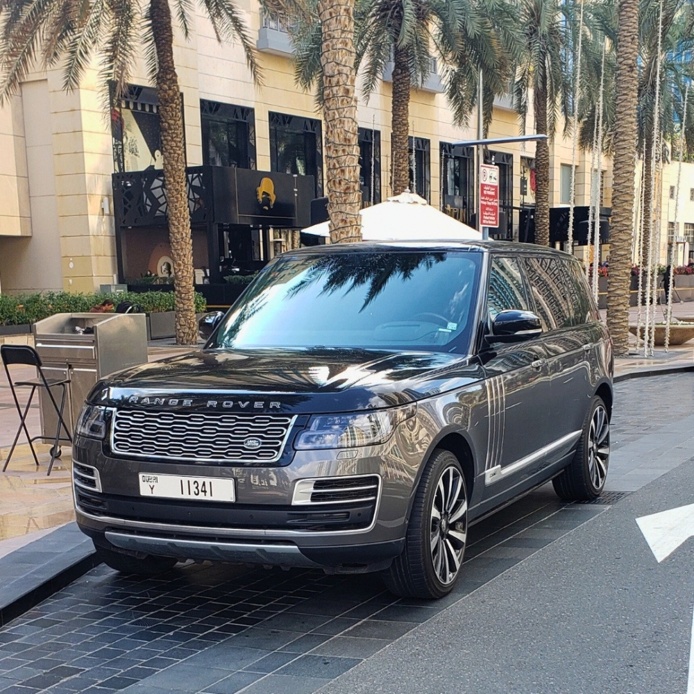 Siyah Land Rover Range Rover Vogue Otobiyografi V8 2022