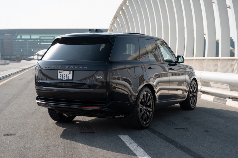 Siyah Land Rover Range Rover Vogue V8 2023