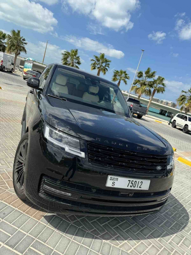Siyah Land Rover Range Rover Vogue 2023