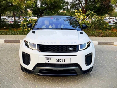 Land Rover Range Rover Evoque Convertible Price in Dubai - Convertible Hire Dubai - Land Rover Rentals