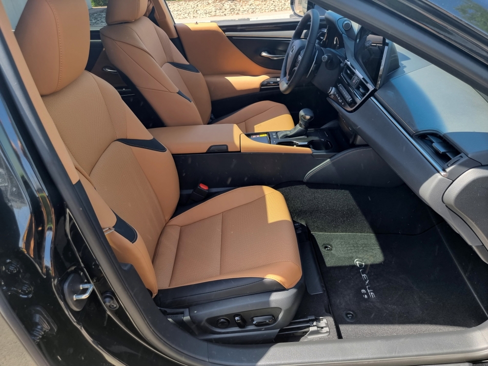 Siyah Lexus ES 300 Hibrit 2023