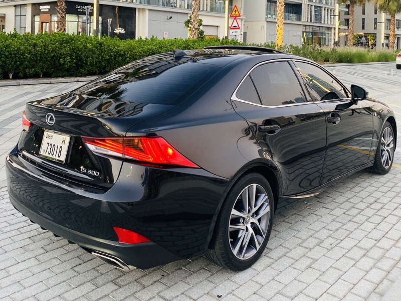 Black Lexus IS Series 2019