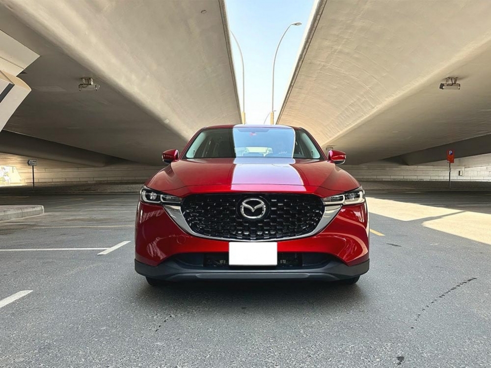 Metallic Red Mazda CX5 2023