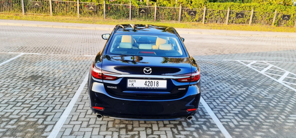 Blauw Mazda 6 2024