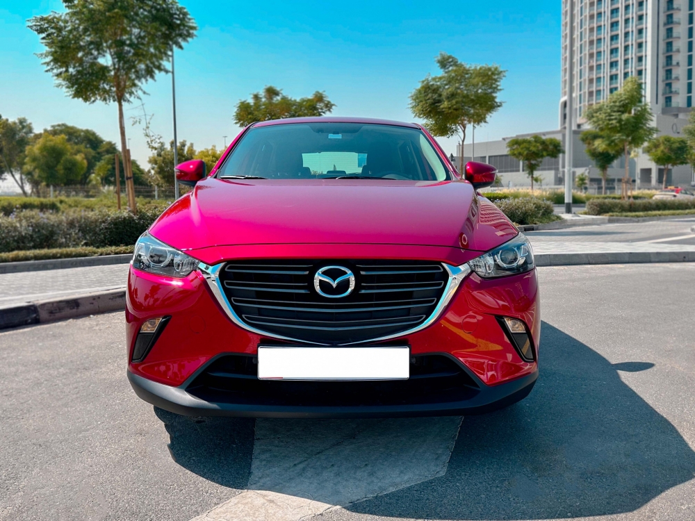 rouge Mazda CX3 2024