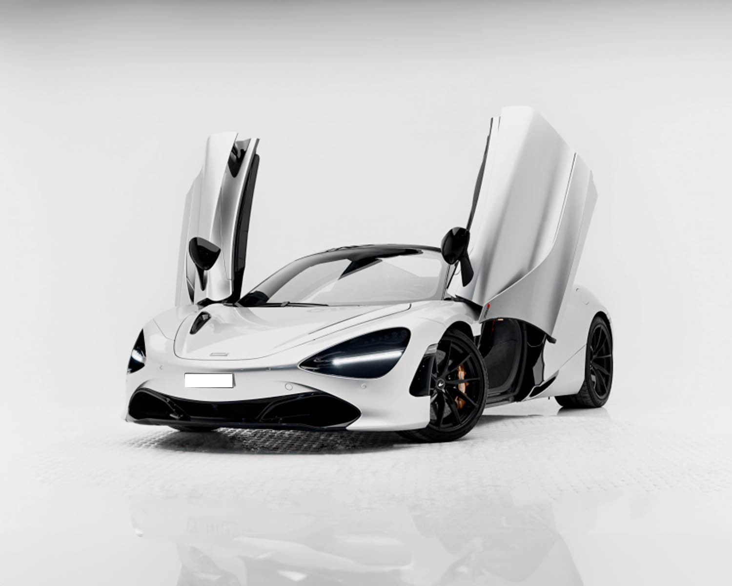Weiß McLaren 720S Spyder 2022