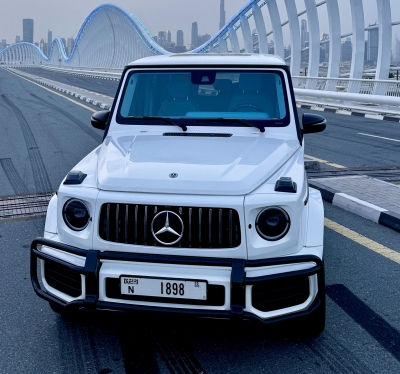 Rent Mercedes Benz AMG G63 Double Night Package 2019
