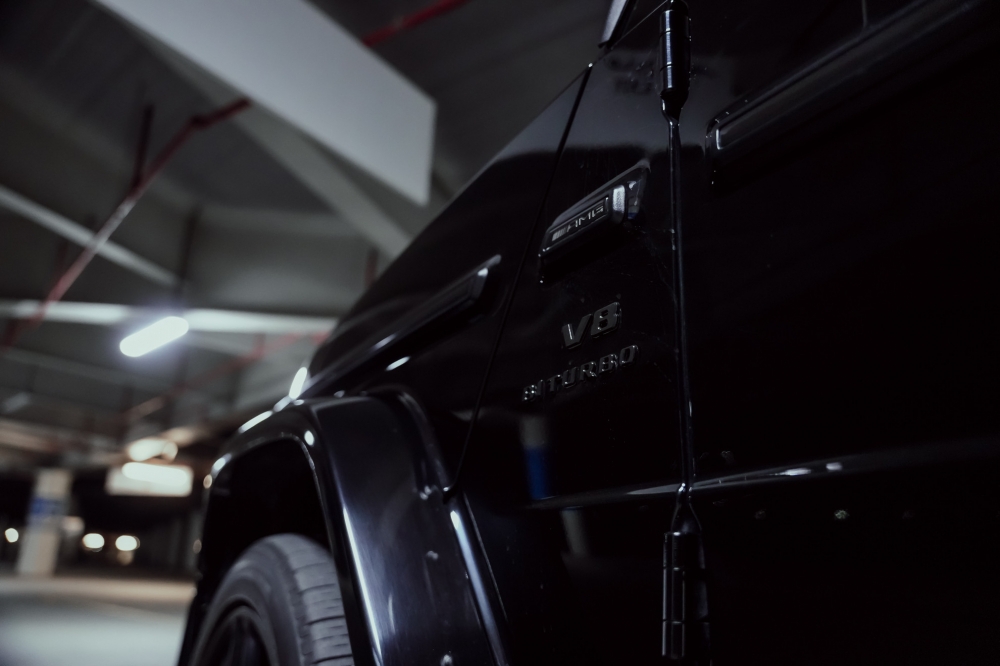 Siyah Mercedes Benz AMG G63 Çift Kişilik Gece Paketi 2021