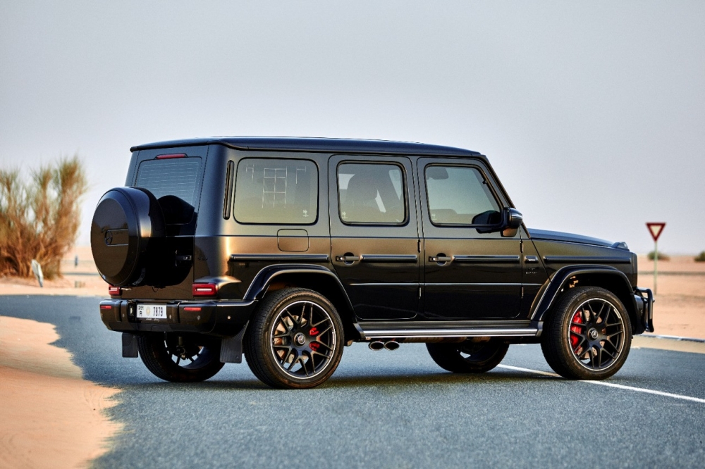 White Mercedes Benz AMG G63 Double Night Package 2022