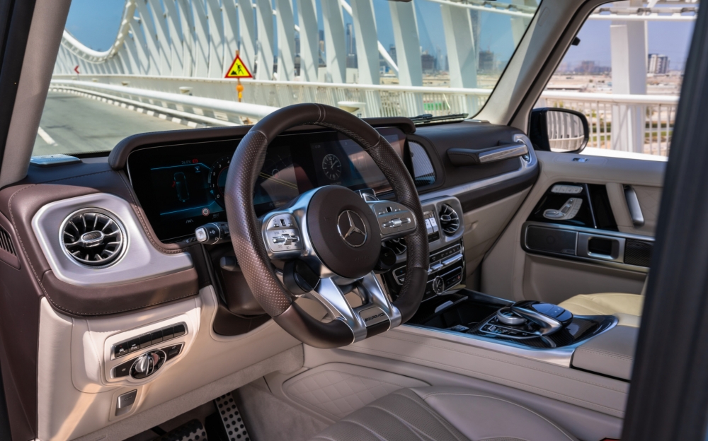 Blau Mercedes Benz AMG G63 Double-Night-Paket 2022