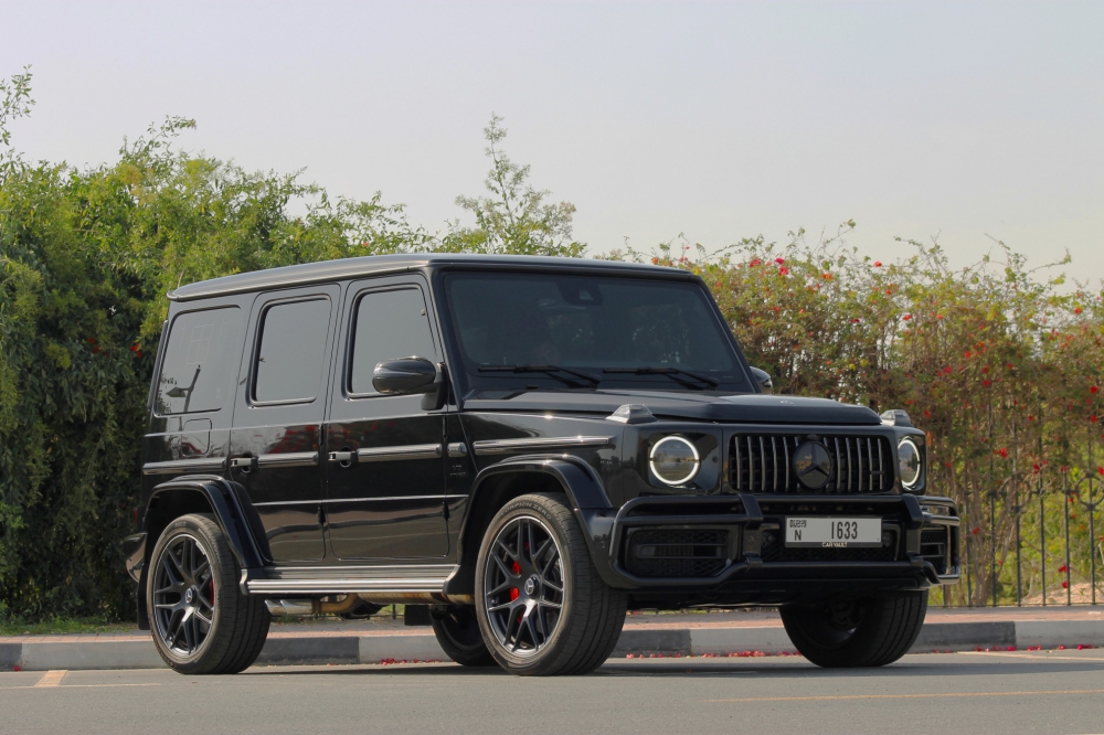 Black Mercedes Benz AMG G63 Double Night Package 2022