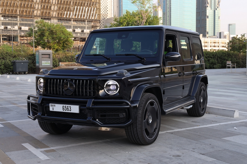 Black Mercedes Benz AMG G63 Double Night Package 2023