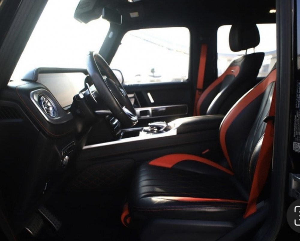 黑色的 奔驰 AMG G63 第 1 版 2019