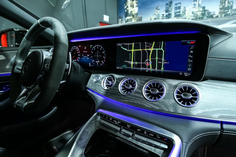 Blauw Mercedes-Benz AMG G63 2020