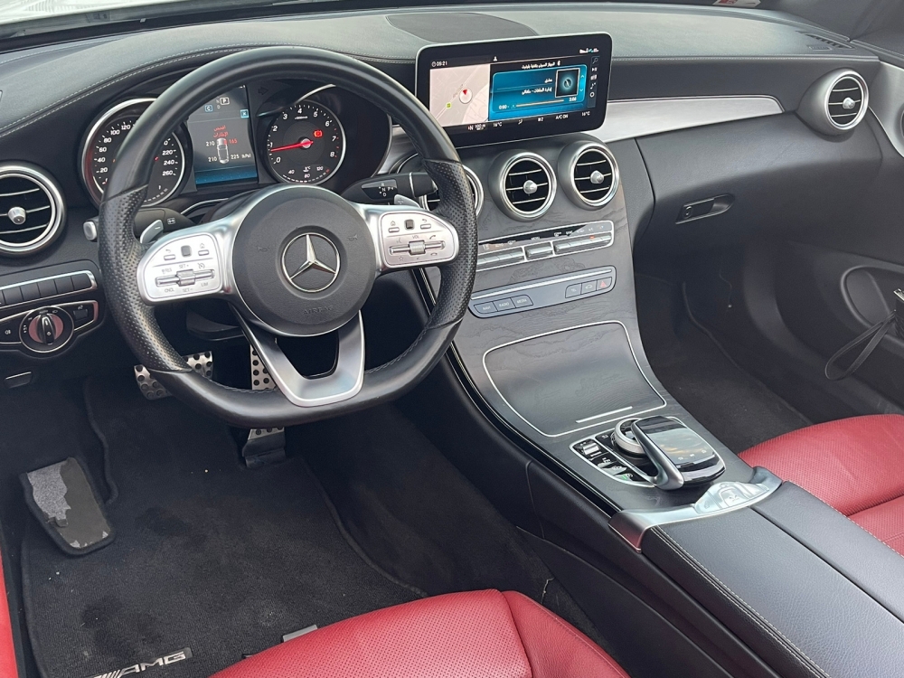 Beyaz Mercedes Benz C200 Dönüştürülebilir 2019
