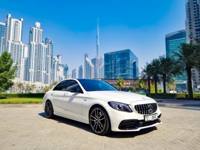 Mercedes Benz AMG C43 Price in Dubai - Luxury Car Hire Dubai - Mercedes Benz Rentals