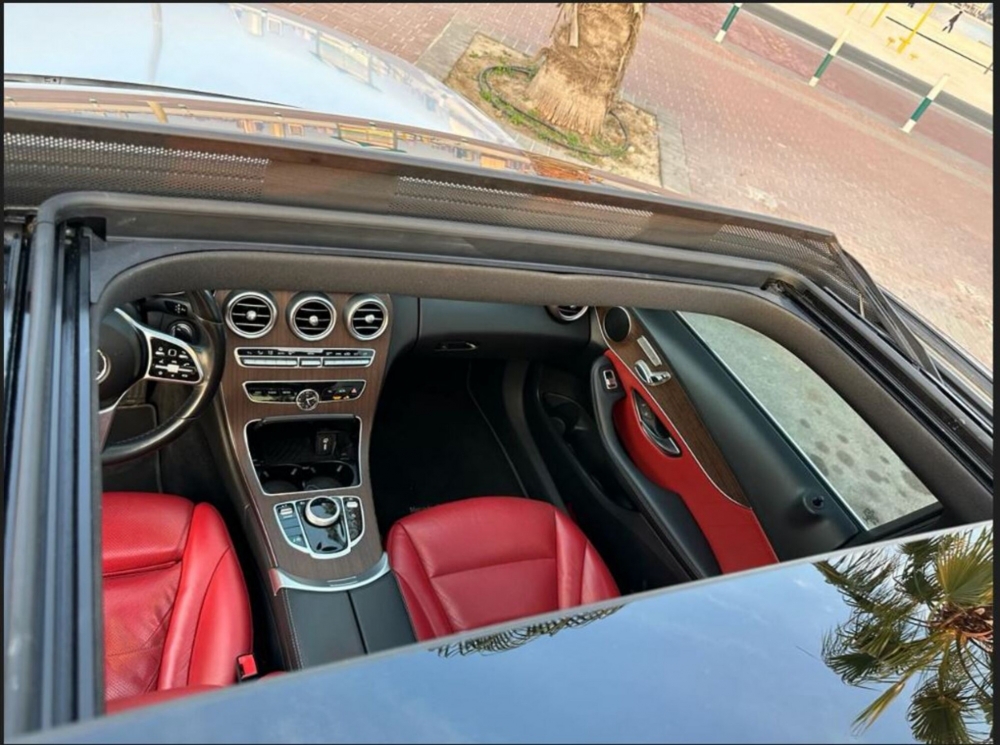 Silver Mercedes Benz C300 2019